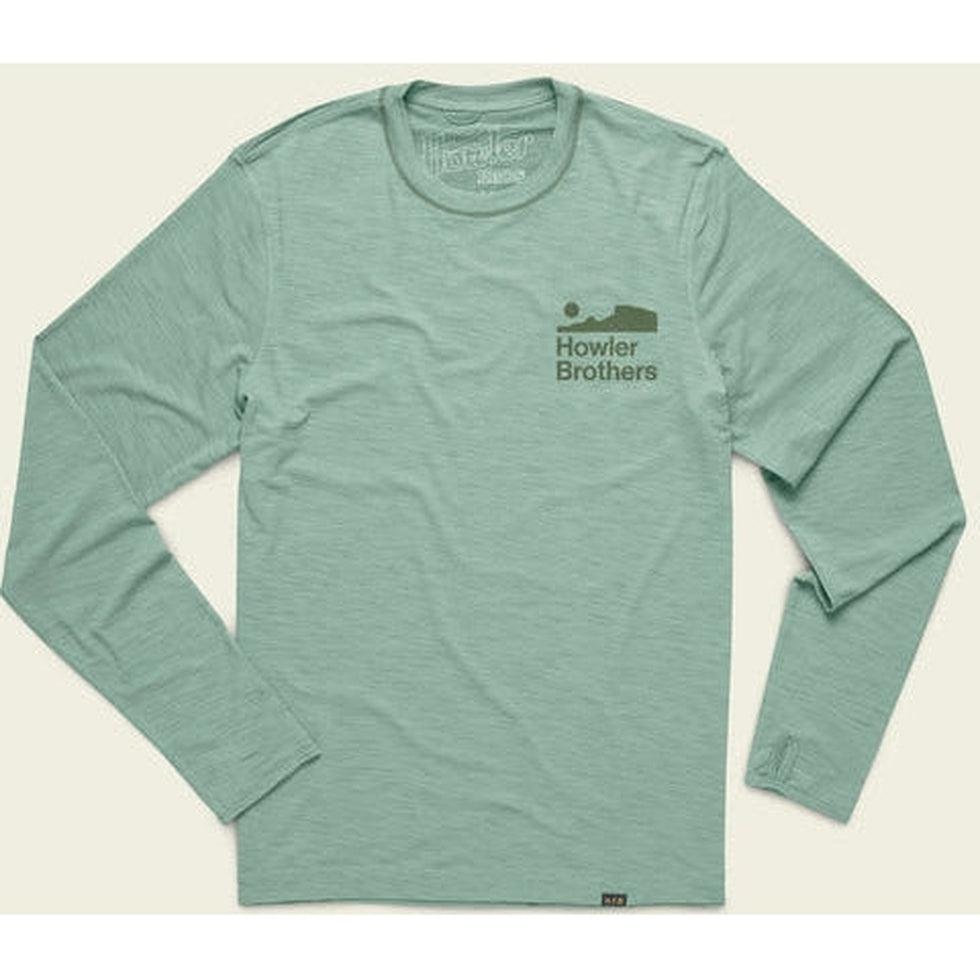 HB Tech T-Men's - Clothing - Tops-Howler Brothers-Granite Green-M-Appalachian Outfitters