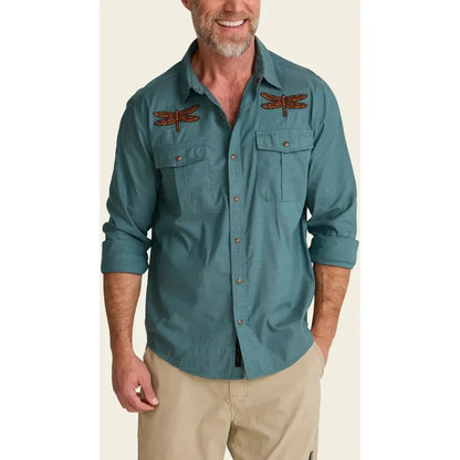 Howler Brothers Men's Gaucho Snapshirt-Men's - Clothing - Tops-Howler Brothers-Appalachian Outfitters
