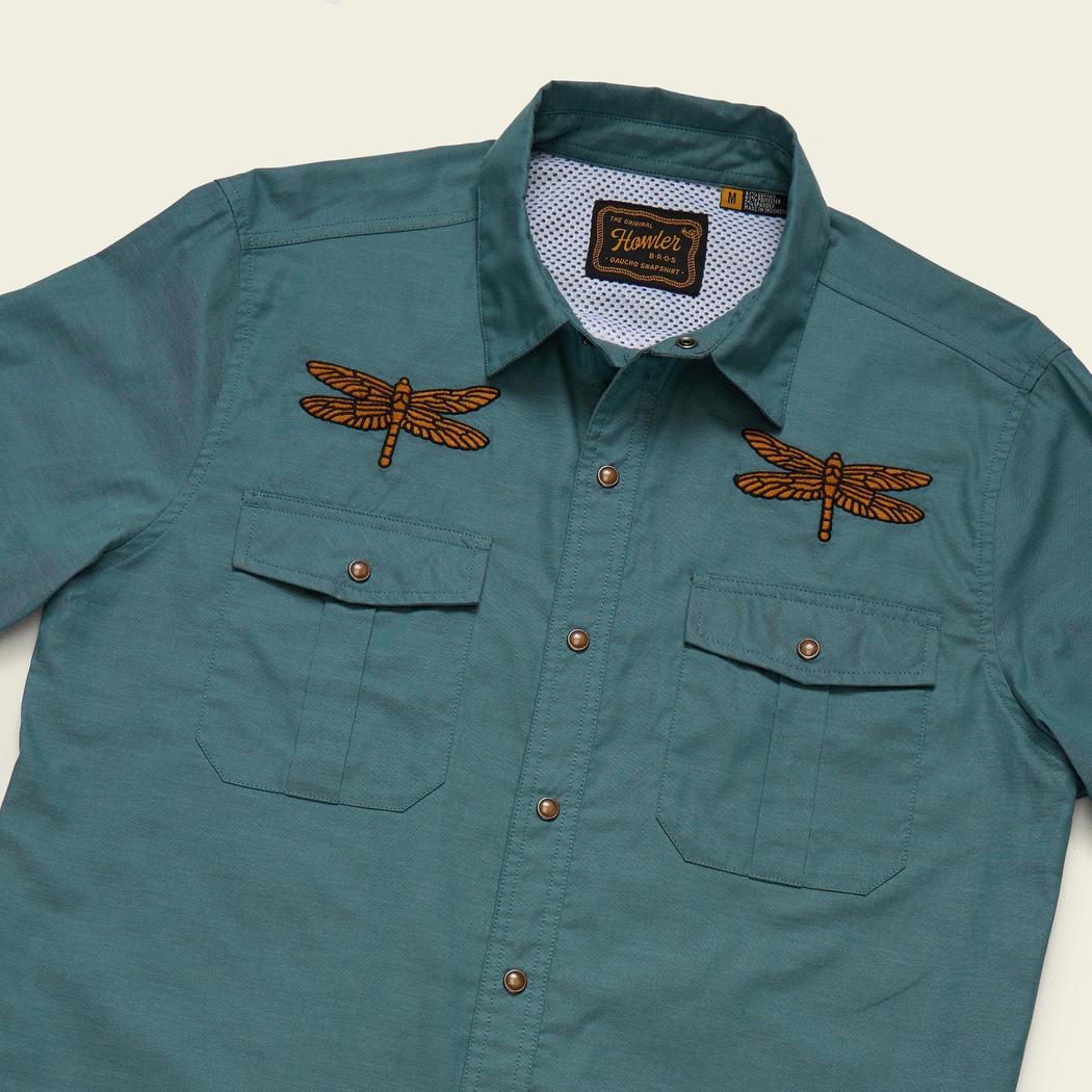 Howler Brothers Men's Gaucho Snapshirt-Men's - Clothing - Tops-Howler Brothers-Appalachian Outfitters