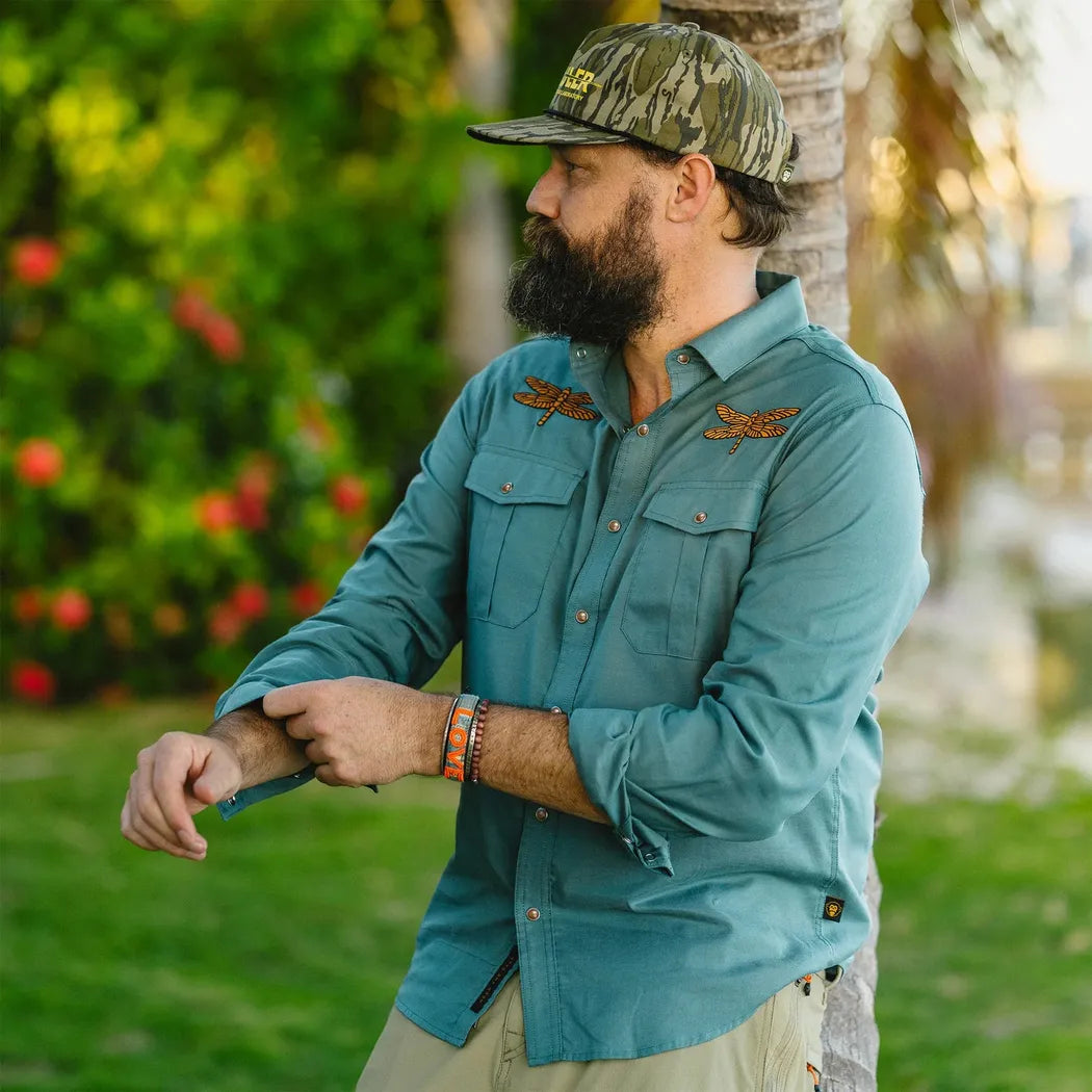 Howler Brothers Men's Gaucho Snapshirt-Men's - Clothing - Tops-Howler Brothers-Appalachian Outfitters