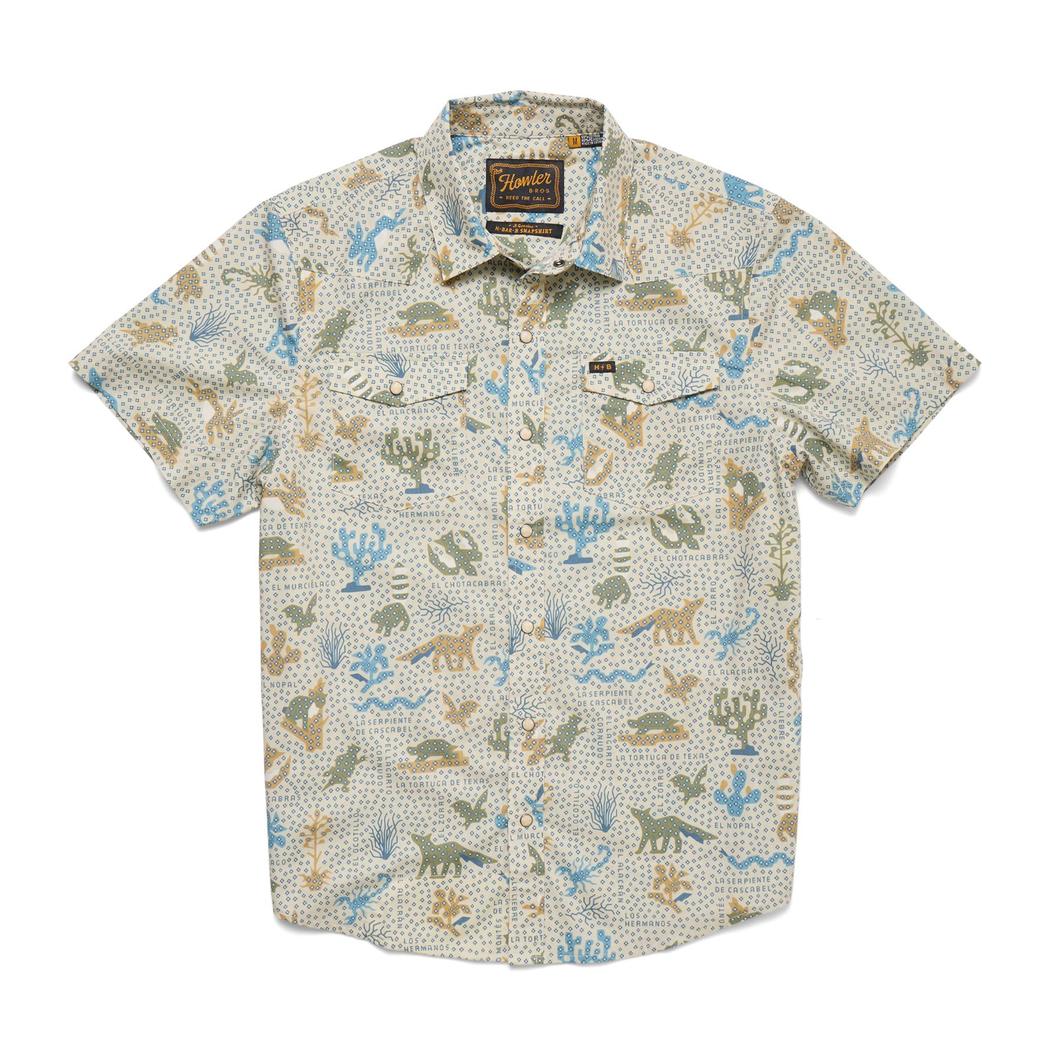 Howler Brothers Men's H Bar B Snapshirt-Men's - Clothing - Tops-Howler Brothers-Appalachian Outfitters