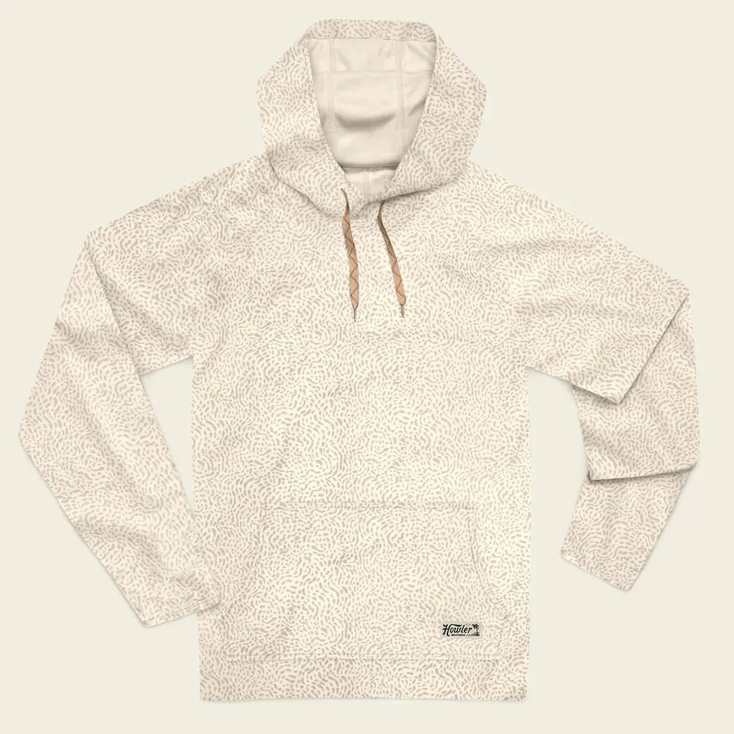 Howler Brothers Men's Loggerhead Hoodie-Men's - Clothing - Tops-Howler Brothers-Pond Patterns : Bone-M-Appalachian Outfitters