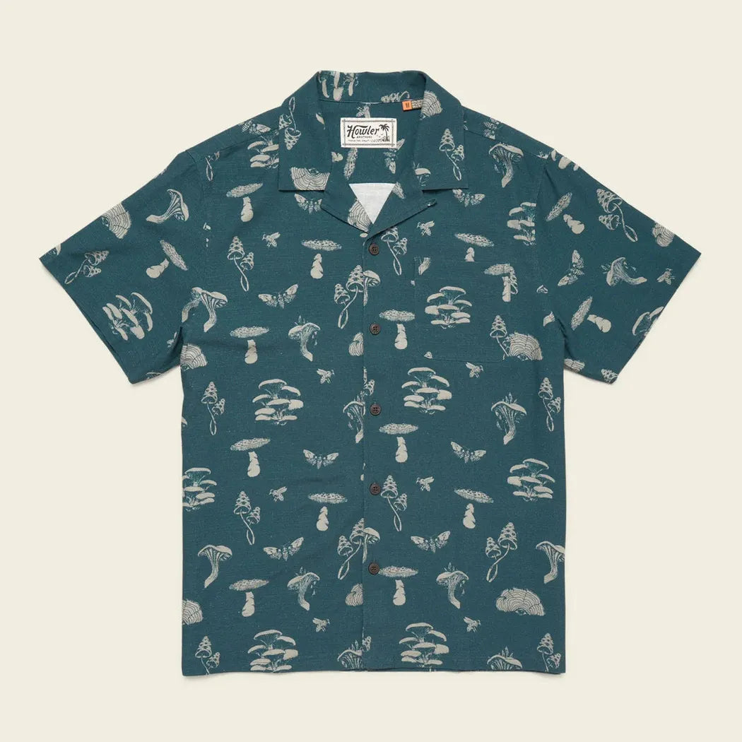 Howler Brothers Men's Monoloha Shirt-Men's - Clothing - Tops-Howler Brothers-Floating Fungi : Stargazer-M-Appalachian Outfitters