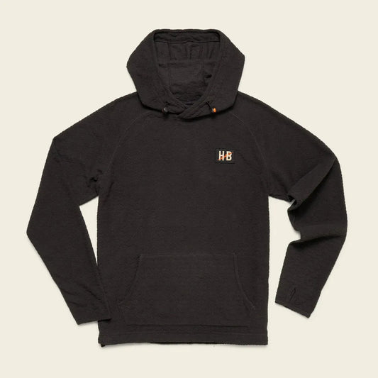 Howler Brothers Men's Palo Duro Fleece Hoodie-Men's - Clothing - Tops-Howler Brothers-Mountain Grid : Antique Black-M-Appalachian Outfitters
