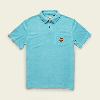 Plusherman Terry Polo-Men's - Clothing - Tops-Howler Brothers-Nile Blue-M-Appalachian Outfitters
