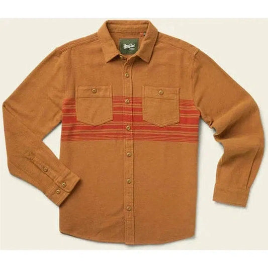 Howler Brothers Rodanthe Flannel-Men's - Clothing - Tops-Howler Brothers-DiaStripeAutumn-M-Appalachian Outfitters