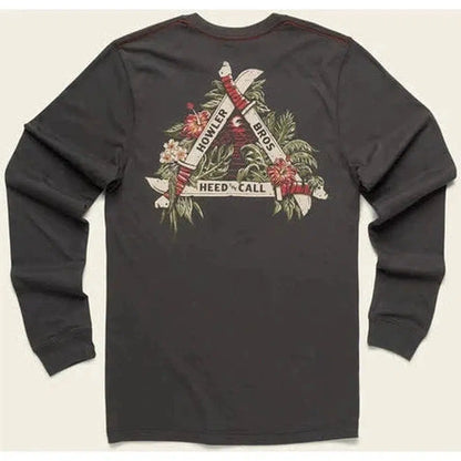 Howler Brothers Select Long Sleeve Tee-Men's - Clothing - Tops-Howler Brothers-Machetes - Antique Black-M-Appalachian Outfitters