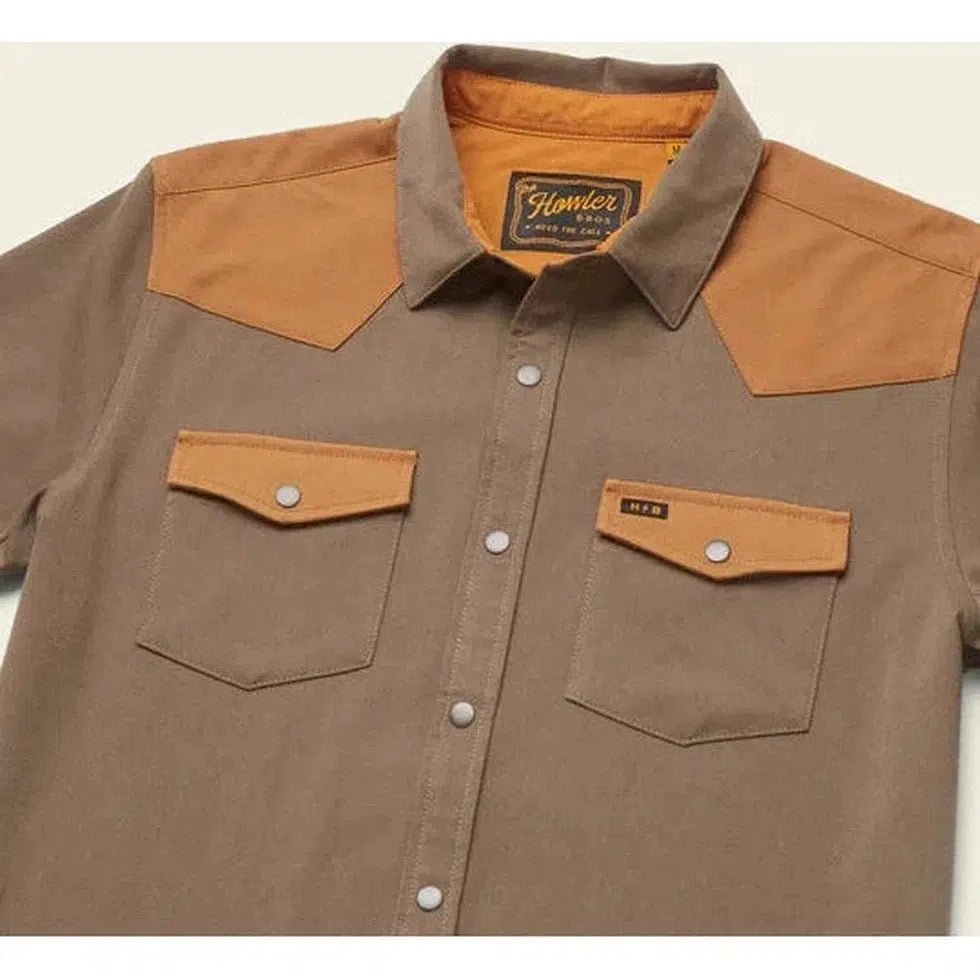 Howler Brothers Stockman Stretch Snapshirt-Men's - Clothing - Tops-Howler Brothers-Appalachian Outfitters