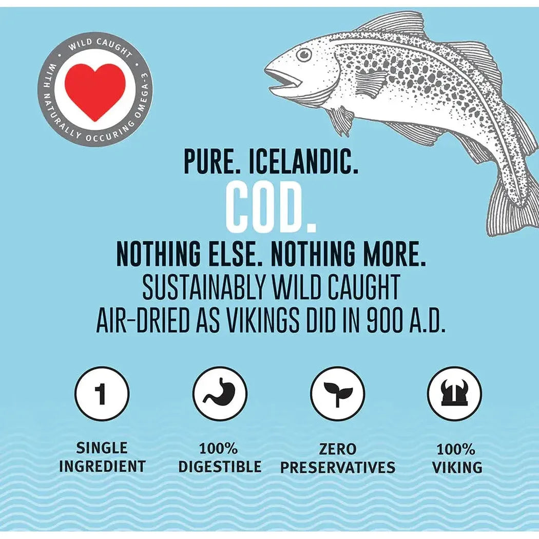 Icelandic+ Cod Skin Braids for Dogs (5pk)-Pets - Treats-Icelandic+-Appalachian Outfitters