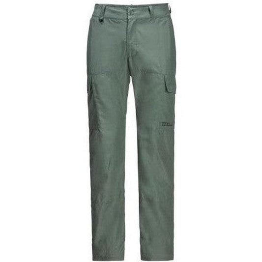 Jack Wolfskin Men's Barrier Pant-Men's - Clothing - Bottoms-Jack Wolfskin-Hedge Green-S-Appalachian Outfitters