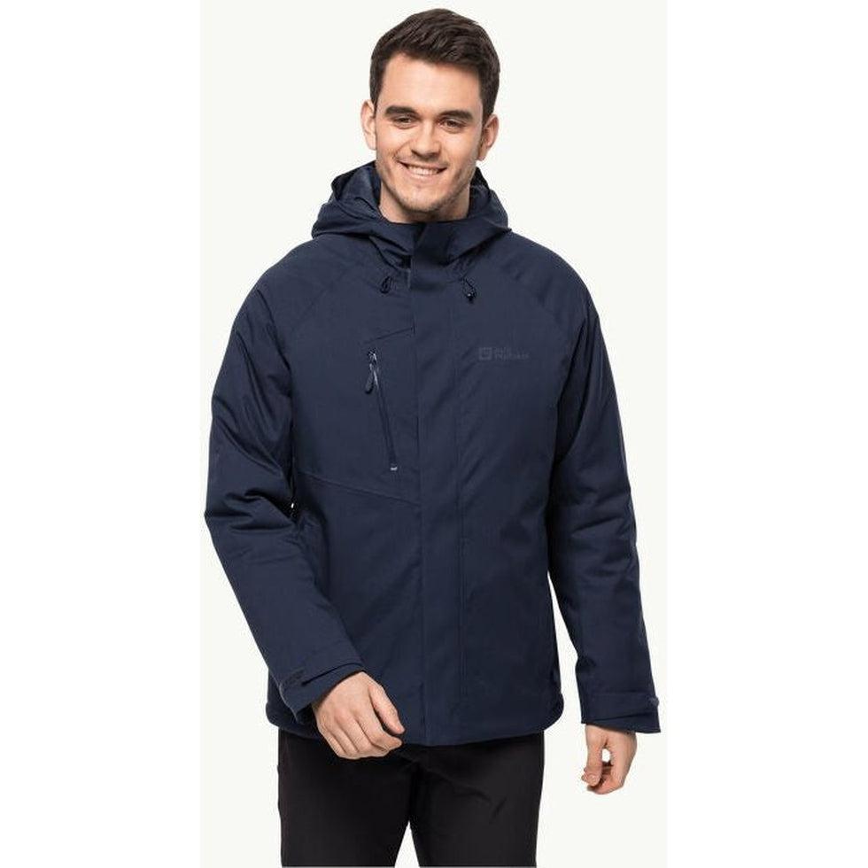 Men's Troposphere Insulated Jacket-Men's - Clothing - Jackets & Vests-Jack Wolfskin-Night Blue-M-Appalachian Outfitters