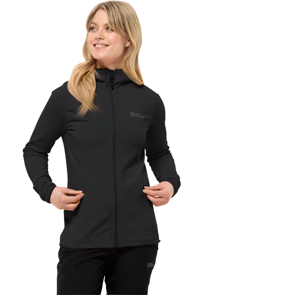 Women's Baiselberg Hooded Full Zip-Women's - Clothing - Jackets & Vests-Jack Wolfskin-Appalachian Outfitters
