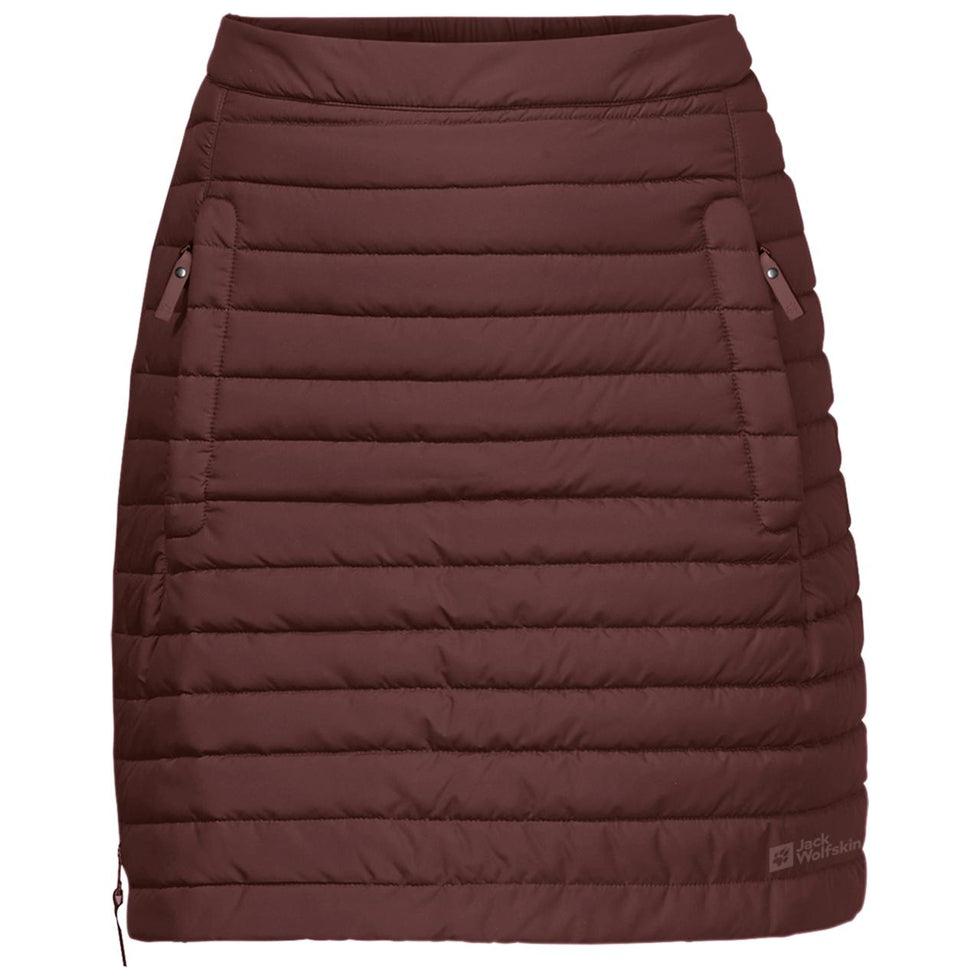 Women's Iceguard Skirt-Women's - Clothing - Skirts/Skorts-Jack Wolfskin-Cordovan Red-XS-Appalachian Outfitters