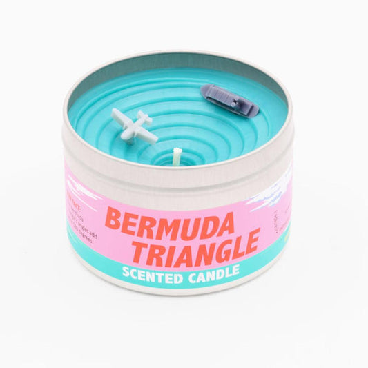 JD and Kate Industries Bermuda Triangle Scented Candle-Accessories - Novelty - Decor-JD and Kate Industries-Appalachian Outfitters