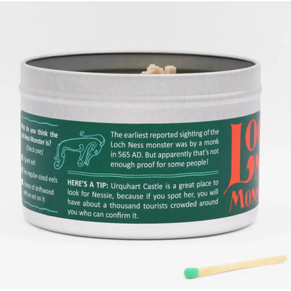 JD and Kate Industries Loch Ness Monster Scented Candle-Accessories - Novelty - Decor-JD and Kate Industries-Appalachian Outfitters