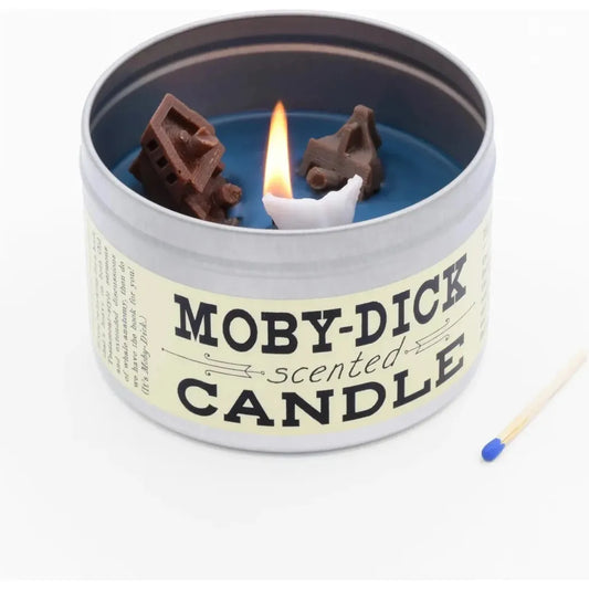 JD and Kate Industries Moby Dick Scented Candle-Accessories - Novelty - Decor-JD and Kate Industries-Appalachian Outfitters