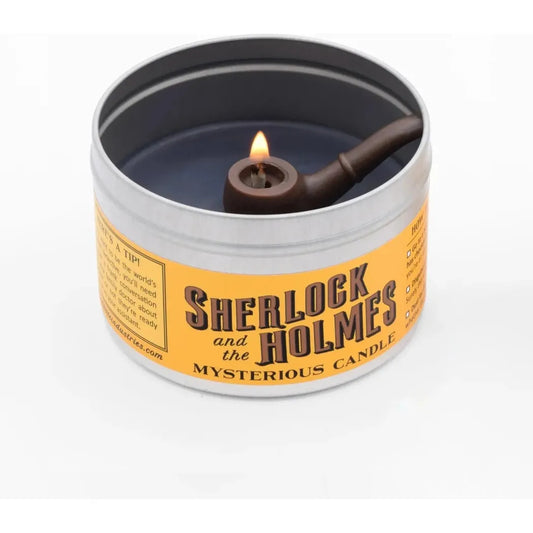 JD and Kate Industries Sherlock Holmes Scented Candle-Accessories - Novelty - Decor-JD and Kate Industries-Appalachian Outfitters