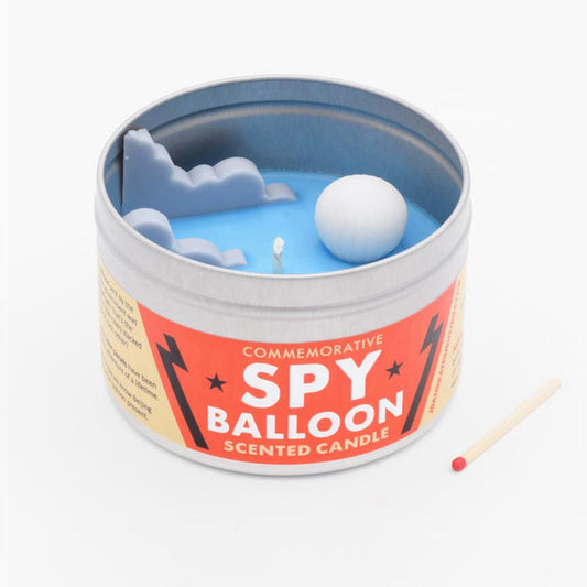 JD and Kate Industries Spy Balloon Scented Candle-Accessories - Novelty - Decor-JD and Kate Industries-Appalachian Outfitters