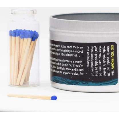 JD and Kate Industries Titanic Scented Candle-Accessories - Novelty - Decor-JD and Kate Industries-Appalachian Outfitters