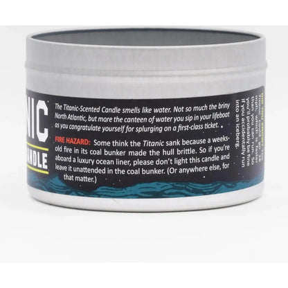 JD and Kate Industries Titanic Scented Candle-Accessories - Novelty - Decor-JD and Kate Industries-Appalachian Outfitters