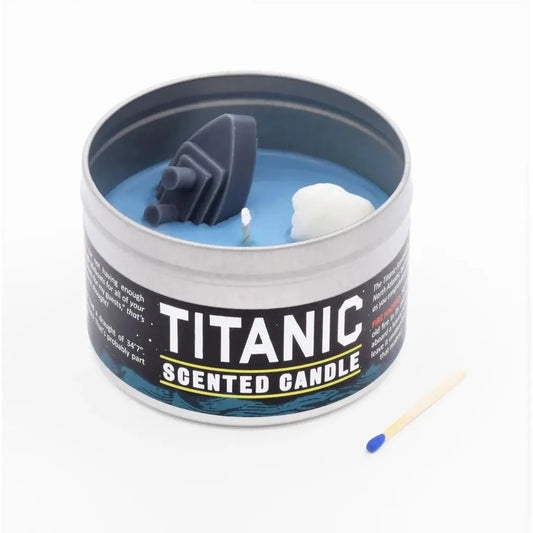 JD and Kate Industries Titanic Scented Candle-Accessories - Novelty - Decor-JD and Kate Industries-Appalachian Outfitters