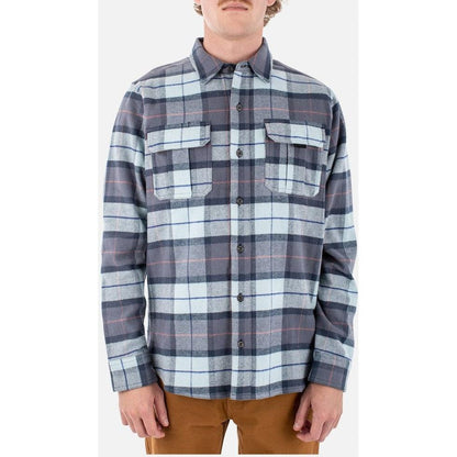 Men's Arbor Flannel-Men's - Clothing - Tops-Jetty-Light Blue-M-Appalachian Outfitters