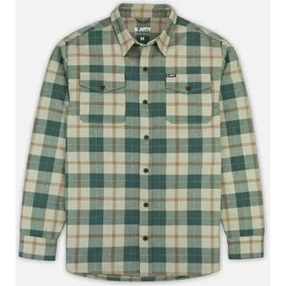 Jetty Men's Breaker Flannel-Men's - Clothing - Tops-Jetty-Tan-M-Appalachian Outfitters