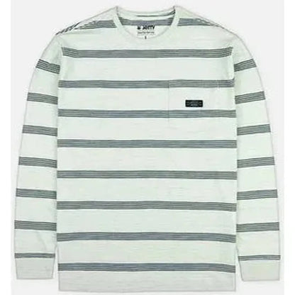 Jetty Men's Pehala Slub Long Sleeve Tee-Men's - Clothing - Tops-Jetty-White-M-Appalachian Outfitters