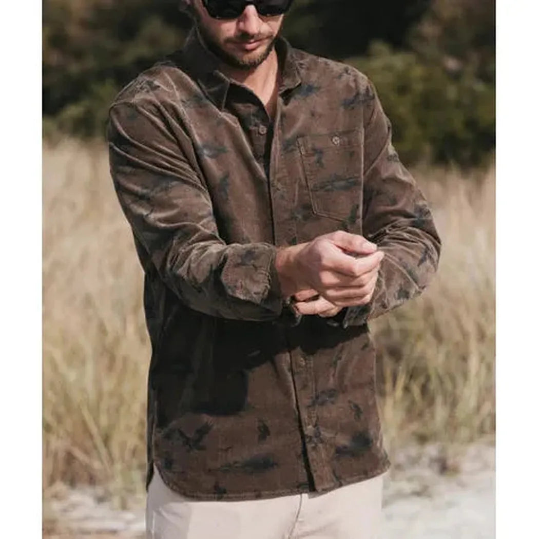 Jetty Men's Shoals Corduroy Shirt-Men's - Clothing - Tops-Jetty-Appalachian Outfitters