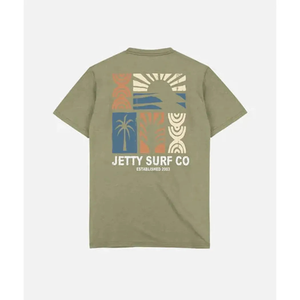 Jetty Men's Striker Graphic Tee-Men's - Clothing - Tops-Jetty-Mustard-M-Appalachian Outfitters
