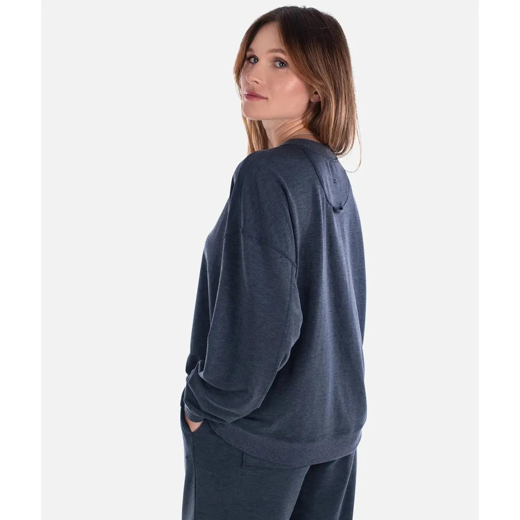 Jetty Women's Rosewood Crewneck Sweatshirt-Women's - Clothing - Tops-Jetty-Appalachian Outfitters