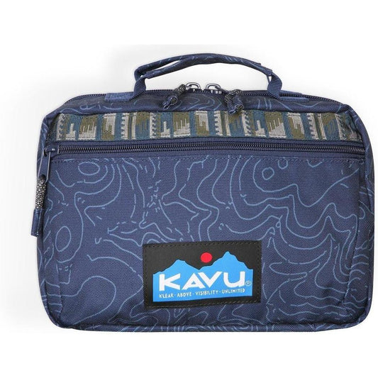 Kavu Take In Tow-Travel - Accessories-Kavu-Navy Topo-Appalachian Outfitters