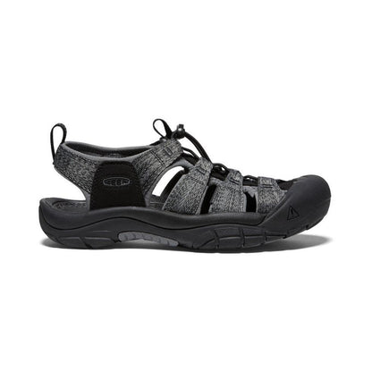 Men's Newport H2-Men's - Footwear - Sandals-Keen-Black/Steel Grey-10.5-Appalachian Outfitters