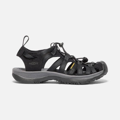 Women's Whisper-Women's - Footwear - Sandals-Keen-Black/Magnet-5-Appalachian Outfitters