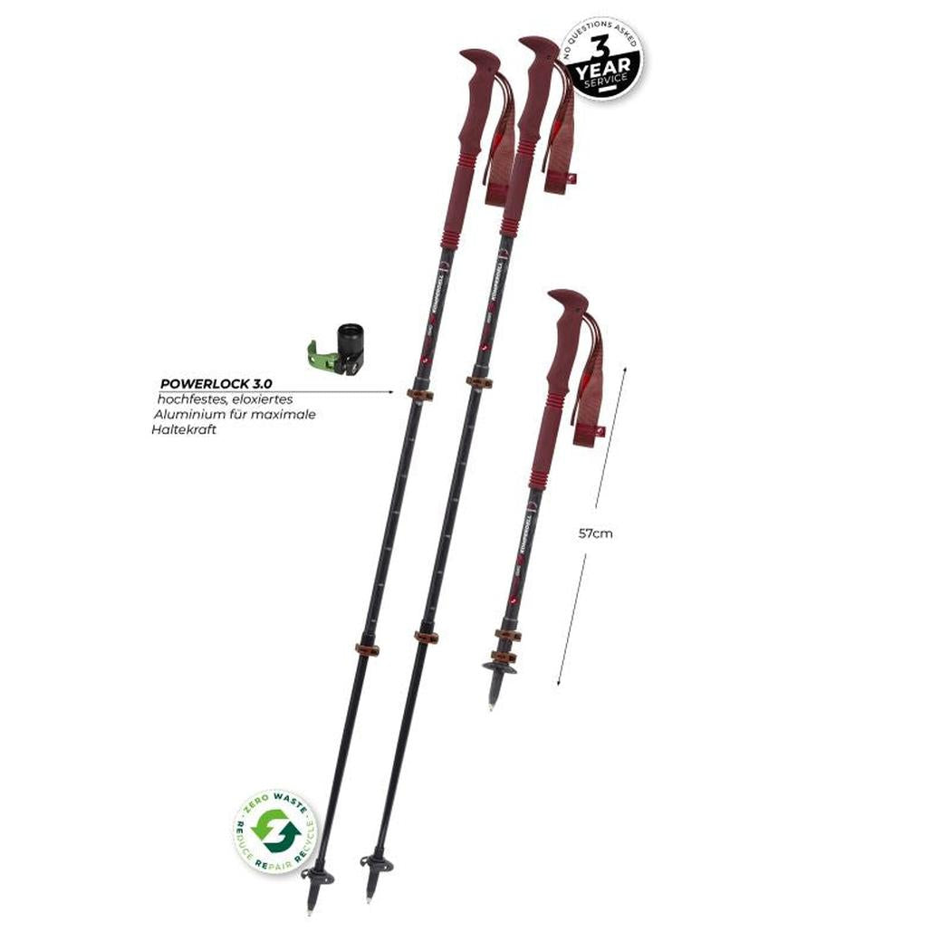 Komperdell Carbon PRO ZERO Compact-Camping - Trekking Poles - Trekking Poles-Komperdell-Appalachian Outfitters