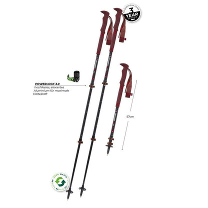 Komperdell Carbon PRO ZERO Compact-Camping - Trekking Poles - Trekking Poles-Komperdell-Appalachian Outfitters