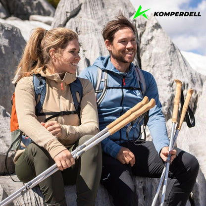Komperdell Explorer Zero Cork-Camping - Trekking Poles - Trekking Poles-Komperdell-Appalachian Outfitters