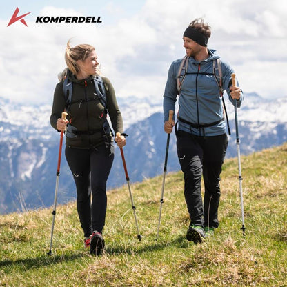 Komperdell Ridgehiker Zero Compact-Camping - Trekking Poles - Trekking Poles-Komperdell-Appalachian Outfitters