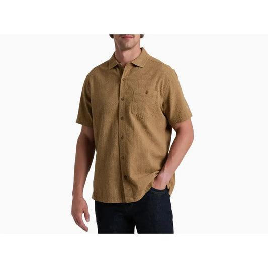 Kuhl Men's Kastaway Short Sleeve-Men's - Clothing - Tops-Kuhl-Desert Sand-M-Appalachian Outfitters