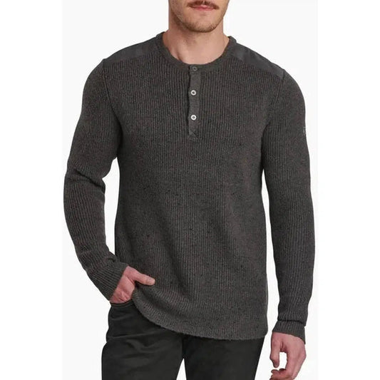Kuhl Men's Kastaway Sweater-Men's - Clothing - Jackets & Vests-Kuhl-Carbon-M-Appalachian Outfitters