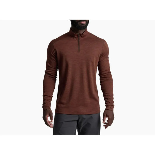 Kuhl Men's Konnando Crew-Men's - Clothing - Tops-Kuhl-Rustic Brick-M-Appalachian Outfitters