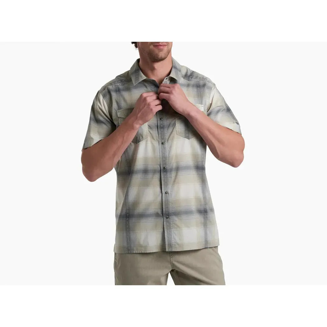 Kuhl Men's Konquer Short Sleeve-Men's - Clothing - Tops-Kuhl-Feather Grey-M-Appalachian Outfitters