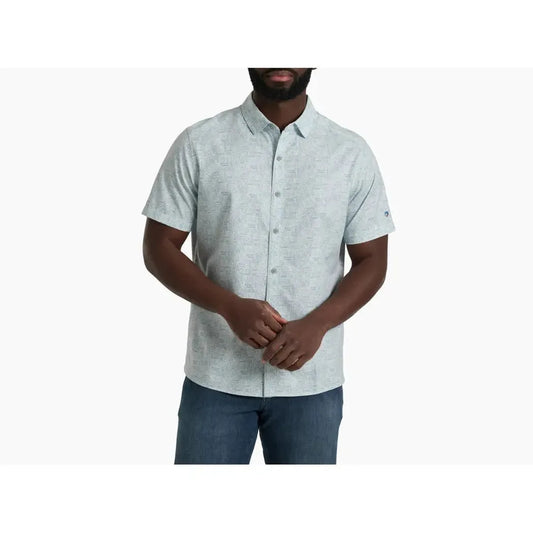 Kuhl Men's KUHL Breeze Short Sleeve-Men's - Clothing - Tops-Kuhl-Glacier-M-Appalachian Outfitters