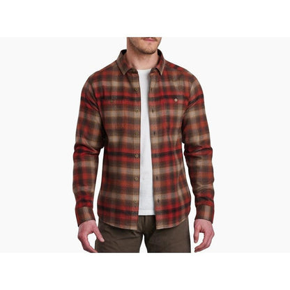 Men's Law Flannel LS-Men's - Clothing - Tops-Kuhl-Brickstone-M-Appalachian Outfitters