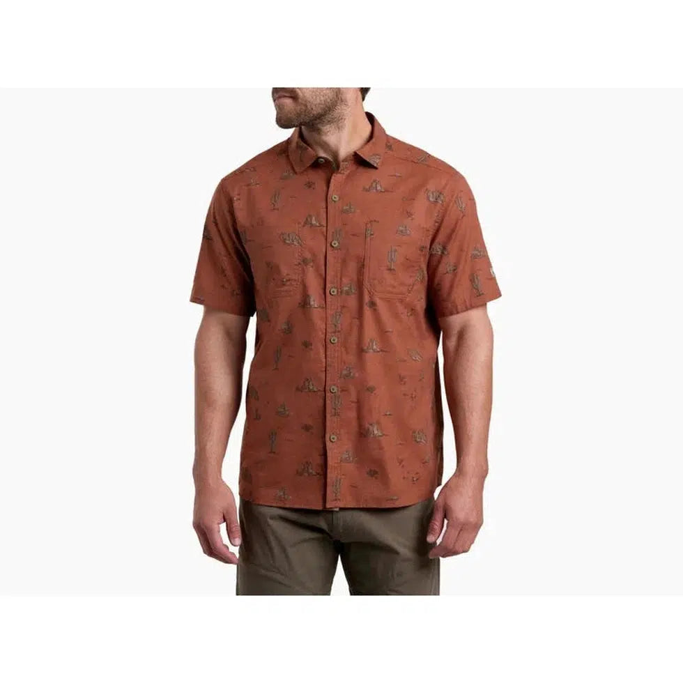 Kuhl Men's Thrive Short Sleeve-Men's - Clothing - Tops-Kuhl-Red Canyon-M-Appalachian Outfitters