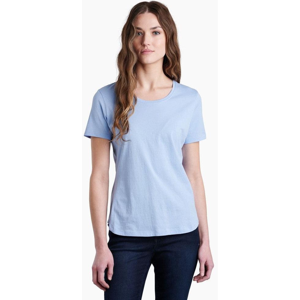 Women's Arabella Scoop Short Sleeve-Women's - Clothing - Tops-Kuhl-Hydrangea-S-Appalachian Outfitters
