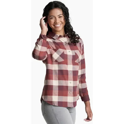 Kuhl Women's Darcy Flannel-Women's - Clothing - Tops-Kuhl-Appalachian Outfitters