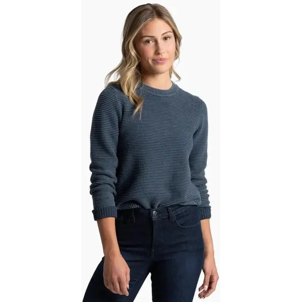 Kuhl Women's Sofie Sweater-Women's - Clothing - Tops-Kuhl-Metal Blue-S-Appalachian Outfitters