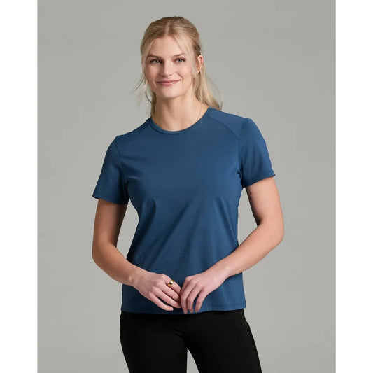Kuhl Women's Solis Short Sleeve Crew-Women's - Clothing - Tops-Kuhl-Seaport-S-Appalachian Outfitters