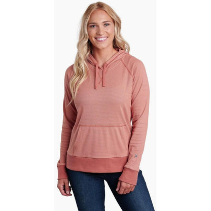 Women's Stria Pullover Hoody-Women's - Clothing - Tops-Kuhl-Clay-S-Appalachian Outfitters